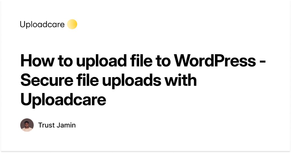 Uploadcare tweet media