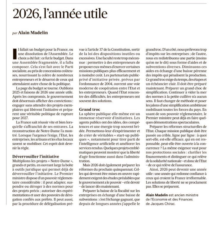 Alain Madelin tweet media