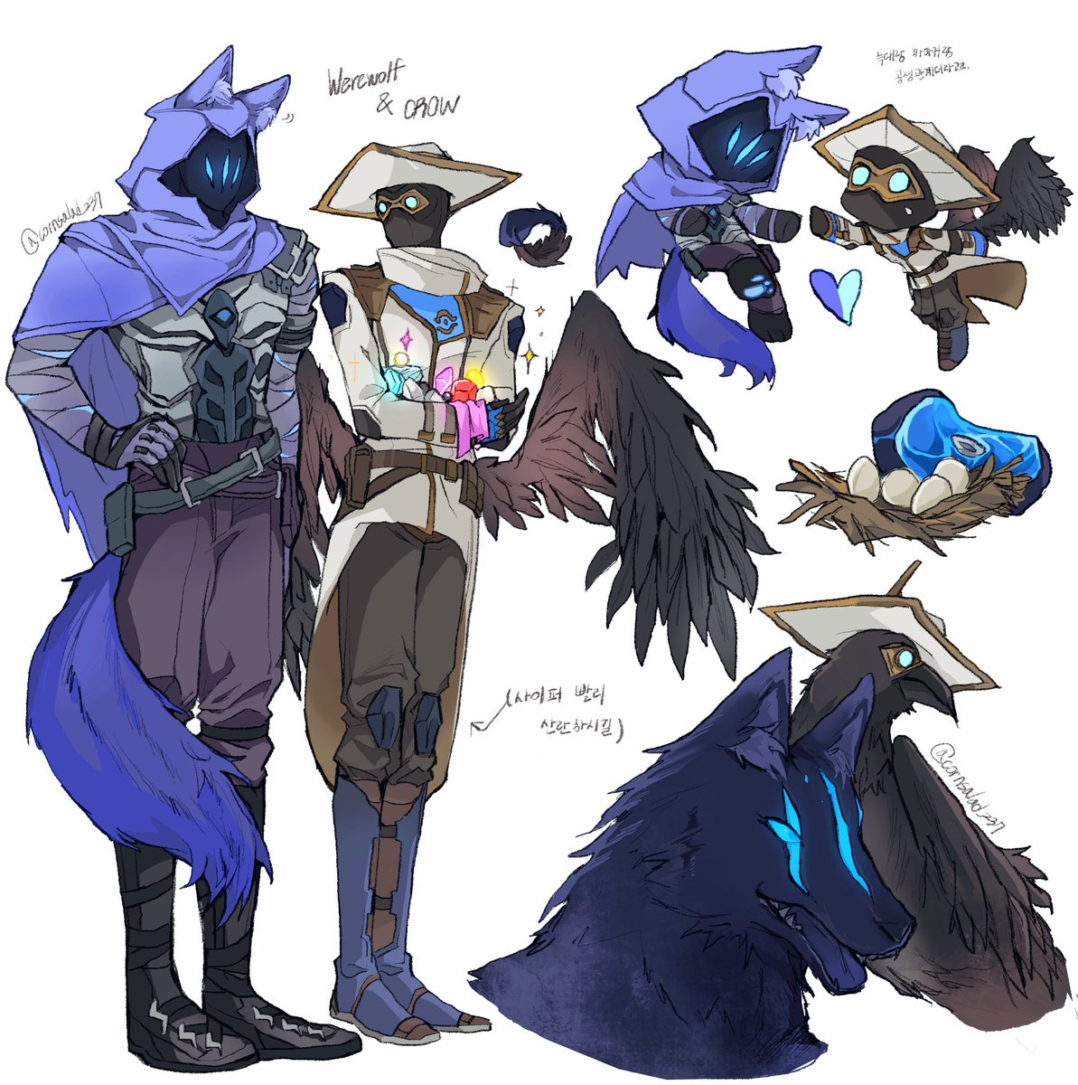 🐺x🐦‍⬛

#ValorantArt #omen #Cypher #cyphmen