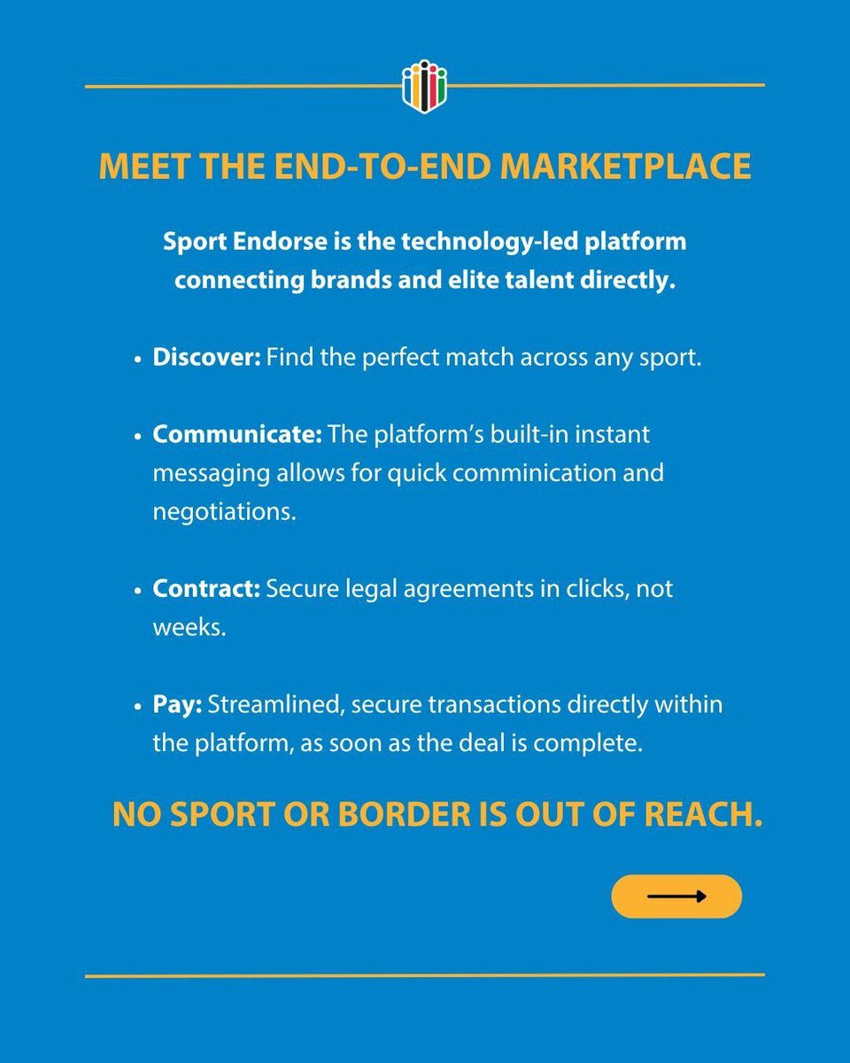 Sport_Endorse's tweet image. Why are we still managing world-class athlete partnerships with 20th-century workflows?

#SportsMarketing #BrandAmbassadors #AthleteEndorsements