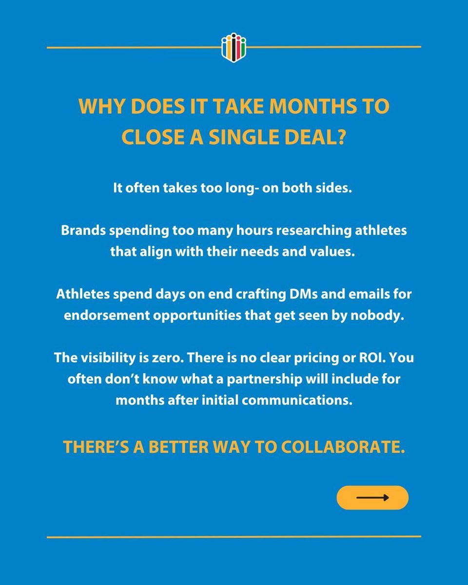 Sport_Endorse's tweet image. Why are we still managing world-class athlete partnerships with 20th-century workflows?

#SportsMarketing #BrandAmbassadors #AthleteEndorsements