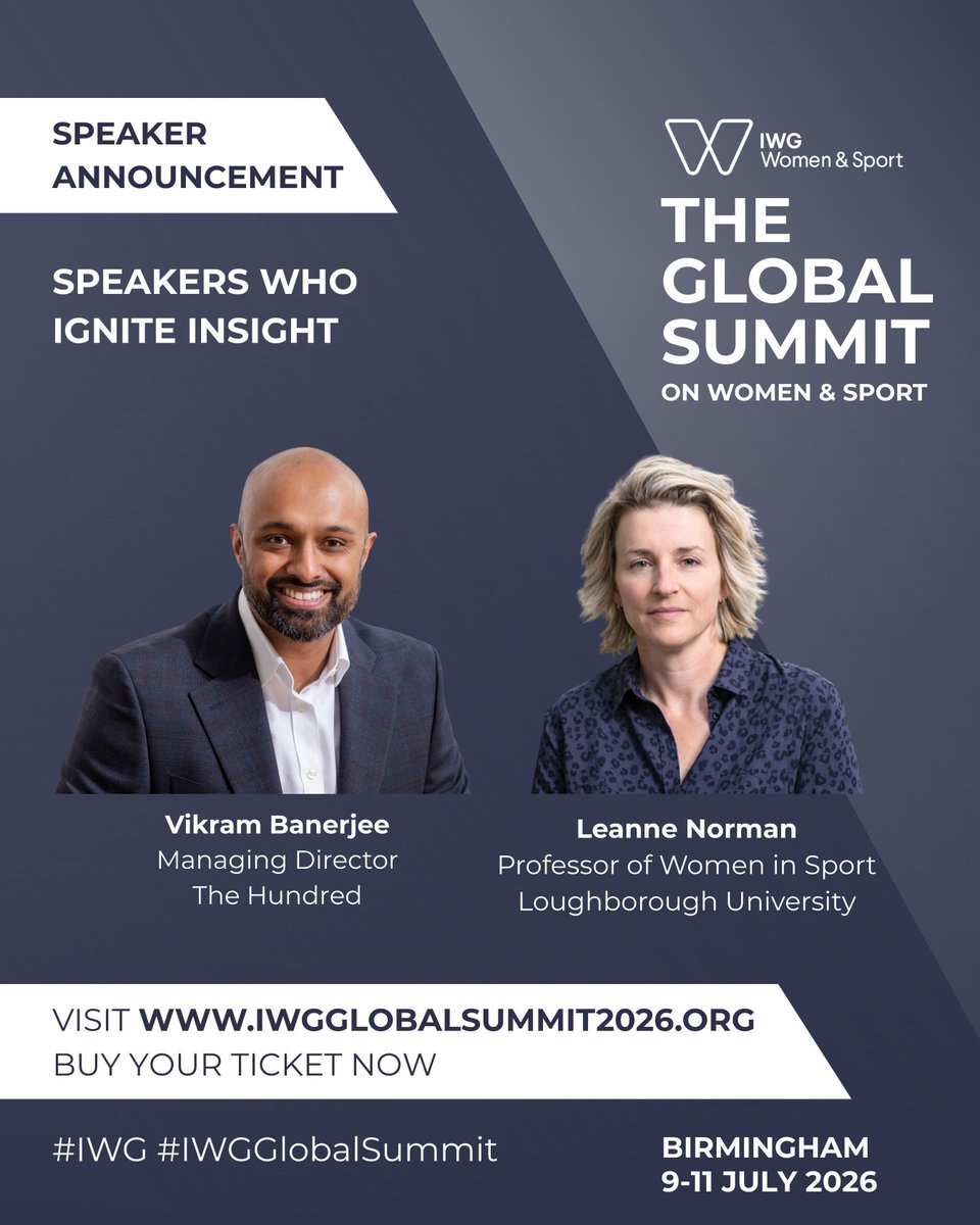 IWG Women & Sport tweet media