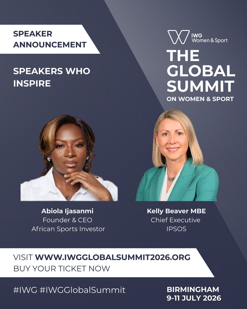 IWG Women & Sport tweet media