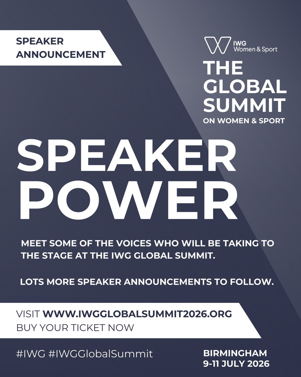 IWG Women & Sport tweet media