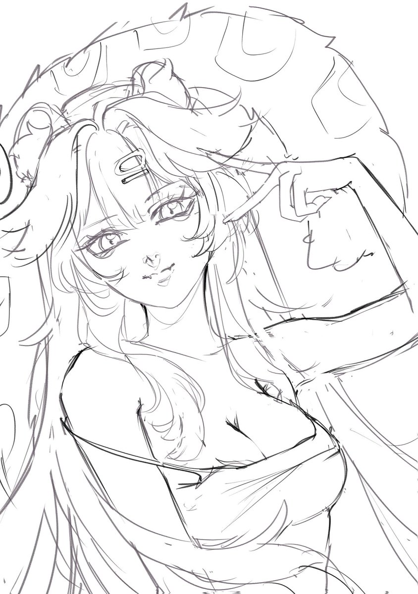 2xMon_art's tweet photo. Sketchy #Raora #RaorArt , soon to be turned into beautiful portrait 💕 https://t.co/vWB77wXC6S