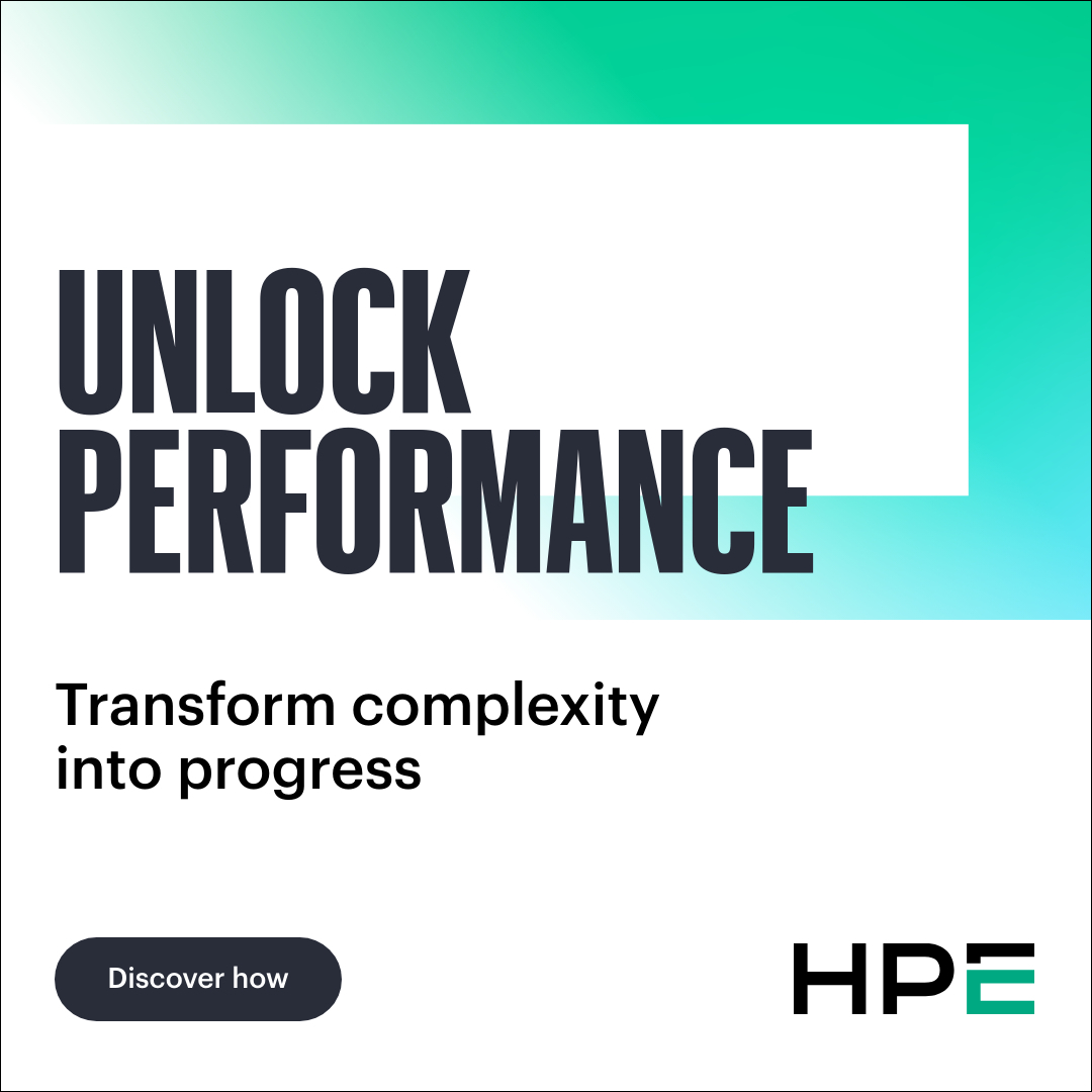 HPE's tweet photo. Workload complexity can drain time, focus, and resources. Modern compute with HPE helps streamline operations with automation and unified management.