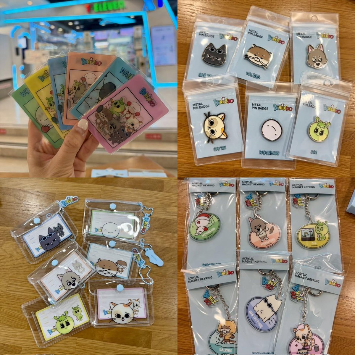 pppxxdppa's tweet photo. 7-eleven Taiwan is launching BBNEXDO OFFICIAL LICENSED MERCHS (7-ELEVEN exclusives) starting from February 11th, 3PM https://t.co/9UvxYfX9RL