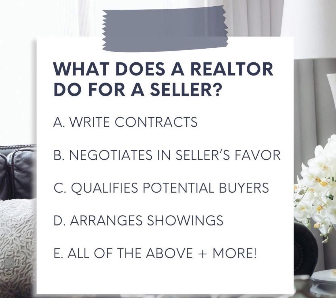 curl_tammy's tweet photo. Ever heard someone say, "I don't need a realtor, I've got this?" 😮
Here are a few reasons why real estate agents are great for home sellers! 
Tammy  Curl, Roberts Brothers 📲 (251) 509-1714 https://t.co/hcLmGkj7qg