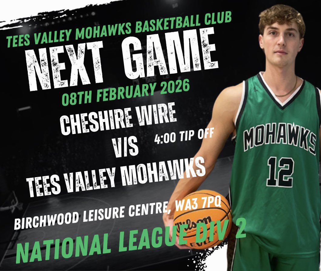 Tees Valley Mohawks tweet media