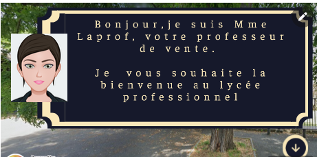 🧐« Bonjour, je suis Madame Laprof, votre professeur de vente. Je vous souhaite la bienvenue au lycée professionnel ! ».  
➡️Un support interactif pour faire découvrir la formation #CapEpc à des jeunes en orientation
#lyceepro #ecogestion 
j4.cerpeg.fr/lycee-pro-deco…