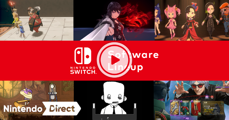 Nintendo's tweet photo. 『テイルズ オブ ベルセリア リマスター』や『OFF』など、もうすぐ発売のNintendo Switchソフトラインナップを公開。
※対象年齢「17歳以上」相当と見込まれるソフトの紹介を含みます。
#NintendoDirectJP #ソフトメーカーラインナップ