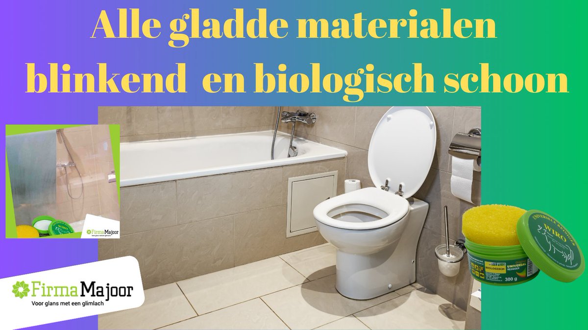 Badkamer biologisch schoonmaken ? Met WiroZeepsteen ! 

#schoonmaak | #duurzaam | #wirozeepsteen | #natuurlijk | #BadkamerPoetsen