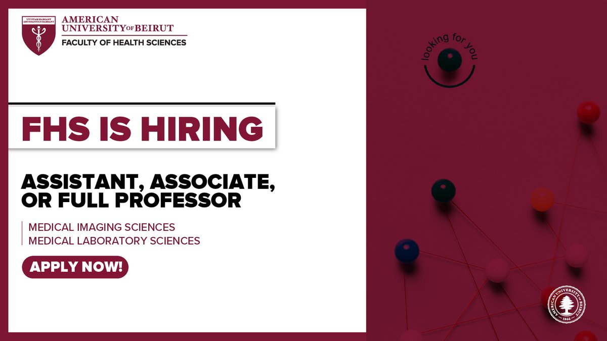 Faculty of Health Sciences at AUB tweet media