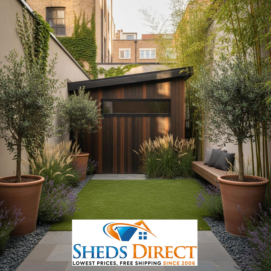ShedDirect's tweet photo. Small backyard? No problem! Our range includes compact, cleverly designed sheds that maximize storage without dominating your outdoor space. Efficiency doesn't have to mean compromise.  Find your perfect fit: https://t.co/j7tMJEhHab  #ShedsDirect #SmallSheds #StorageSolutions https://t.co/Ffxt7NHpak