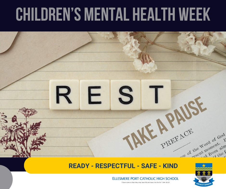 EPCH_School's tweet image. 🌬️ Take a Pause 🌬️

Feeling stressed? Try 3 slow breaths, a gentle stretch, or a quick step outside for some fresh air. Small moments can make a big difference for your mind. ✨

#TheEPCHSWay #MindfulMoments #WellbeingTips #ResetYourMind