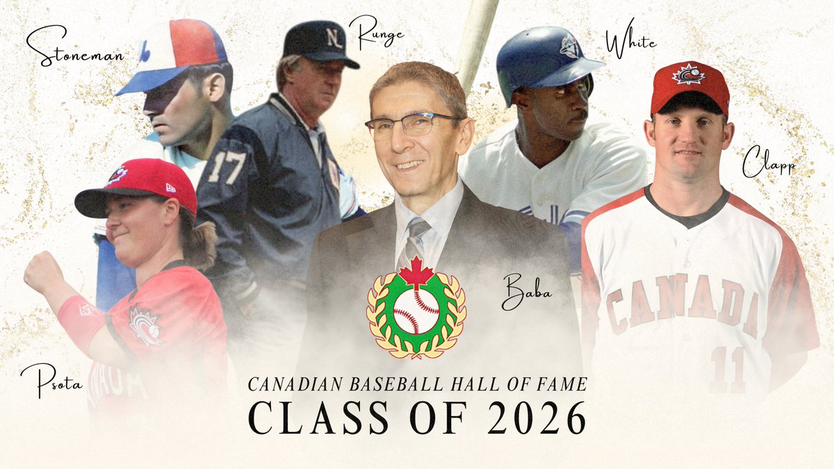 We couldn’t be more proud to honour the legacy of Jim Baba, who will be inducted posthumously into the Canadian Baseball Hall of Fame in June.

He will be joined by Baseball Canada alumni Stubby Clapp and Kate Psota, along with Blue Jays legend Devon White, former Canadian MLB