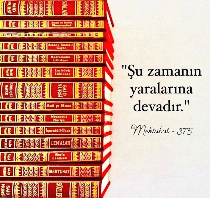 📢 RİSALE-İ NUR ÇEKİLİŞİ

Bu zamanın yaralarına bir deva mahiyetinde olan Risale-i Nur Külliyatından İman ve Küfür Muvazeneleri kitabını 2 takipçimize hediye ediyoruz.

Şartlar:
1️⃣- Bu gönderiyi beğenip paylaşmak.

2️⃣- <a href="/FarukRisale/">Faruk 🇹🇷🇵🇸</a> hesabını takip etmek