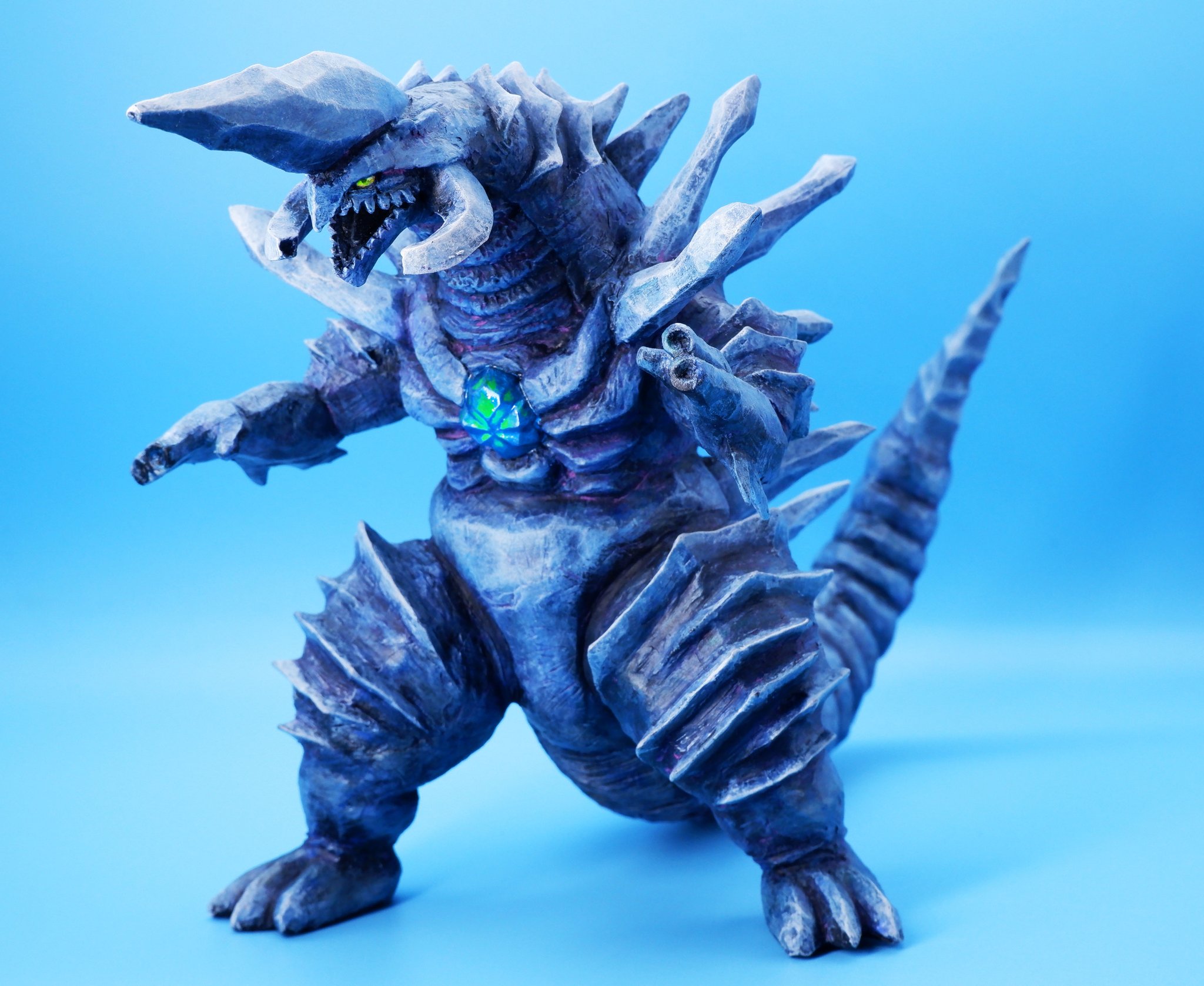 第五惑星製作所　冷凍怪獣ブリザラー　電光超人グリッドマン　ガレージキット 聖なるおでん@WIZ*ONE&特撮&ガンプラ on X: 