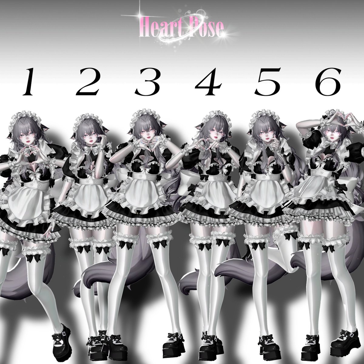 ／
📢ポーズアニメーション無料配布中✨
＼

バレンタインにぴったりなハートポーズ🩷
顔周りのポーズなのでアップでも使用しやすいです。

#AochiFloria を付けてポストしてくれると嬉しいです！

📅無料配布期間は2/14(土)まで

🔗aochifloria.booth.pm/items/7952549