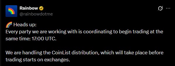 📌 Update! Metamask &amp; Rainbow Airdorp 🪂

🦊 Metamask Season 1 
เปิดให้เช็คยอดแล้วในแอพ แท็บ Reward อย่าลืมอัพเดทแอพก่อน วันเปิดเคลมรอประกาศอีกที

🌈 Rainbow Airdrop
อัพเดทแอพรอเอาไว้ ยังไม่เปิดให้เคลม แต่แพลนจะลิสต์ Cex เที่ยงคืนนี้ 

#Airdrop #Metamask #Linea #Rainbow