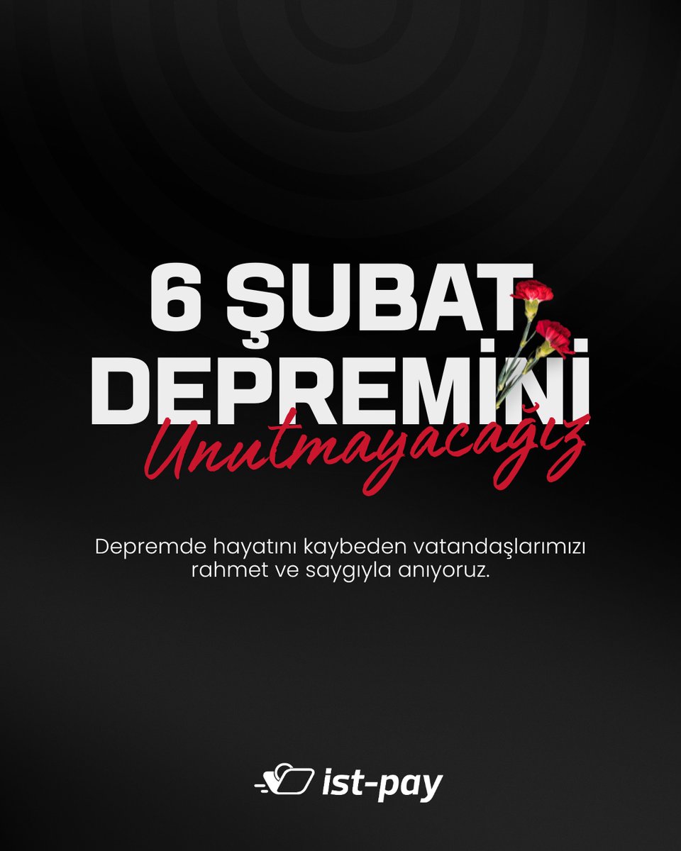 Unutmadık.
6 Şubat depreminde hayatını kaybeden vatandaşlarımızı rahmet ve saygıyla anıyoruz.