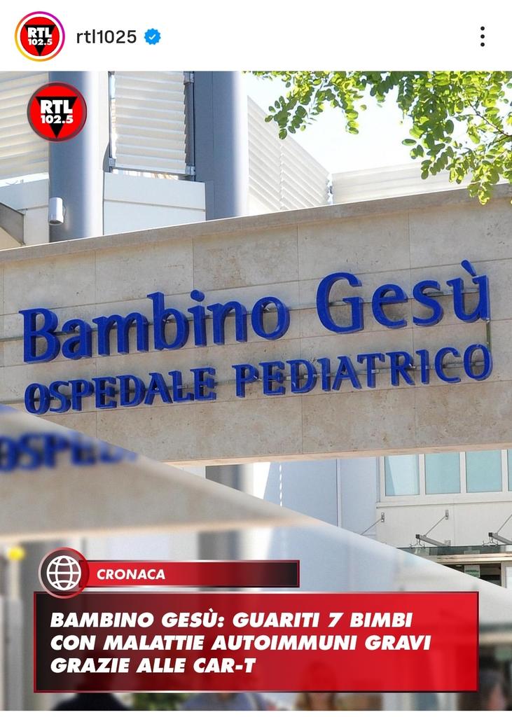 VOI BOICOTTATE, INTANTO I BAMBINI VIVONO GRAZIE AL PROGRESSO ISRAELIANO 📍

Israele è all'avanguardia nella terapia cellulare CAR-T, offrendo trattamenti approvati FDA e opzioni sviluppate in casa a costi inferiori presso i principali centri come lo Sheba Medical Center.