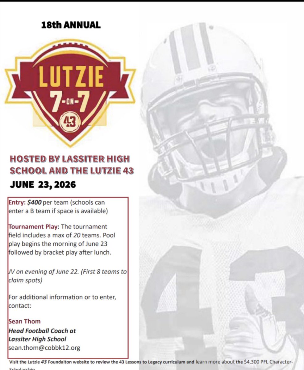 Lassiter FB Recruits tweet media