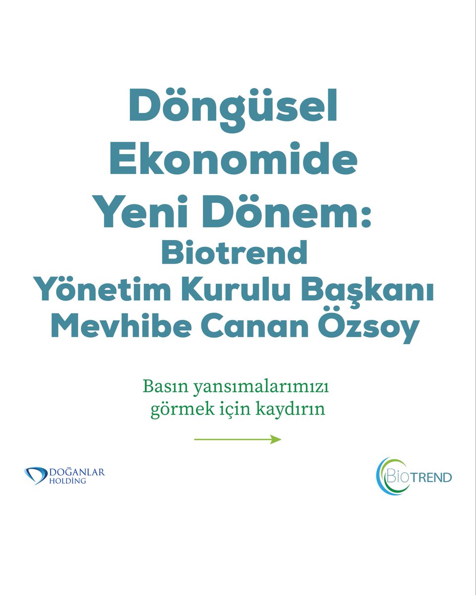 BİOTREND tweet media