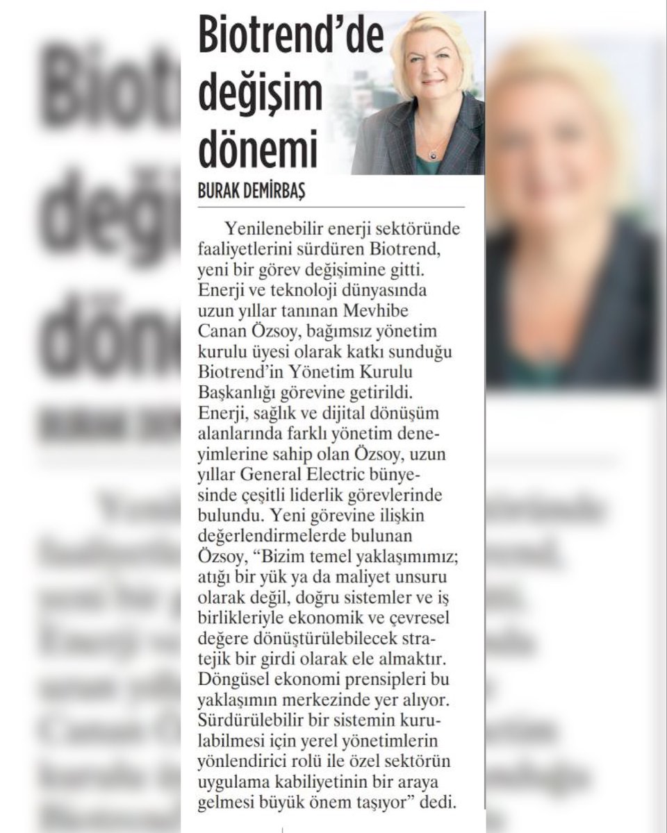 BİOTREND tweet media