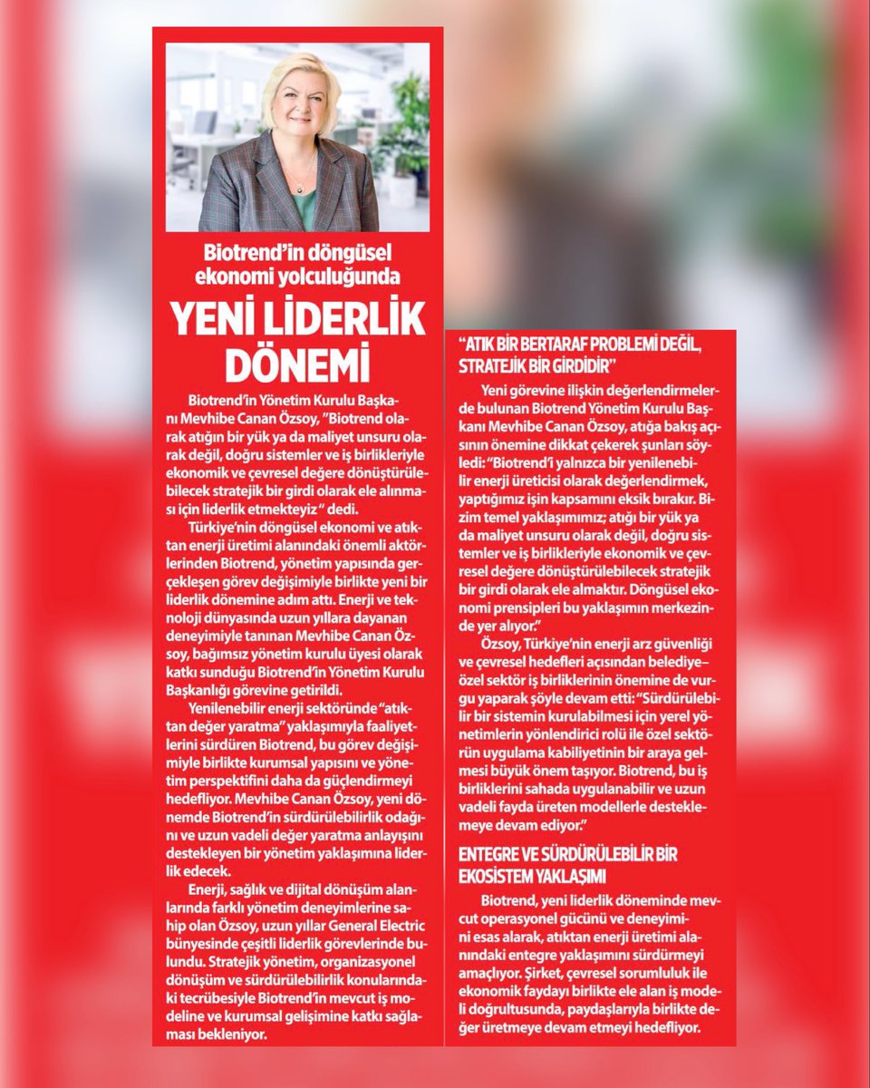 BİOTREND tweet media