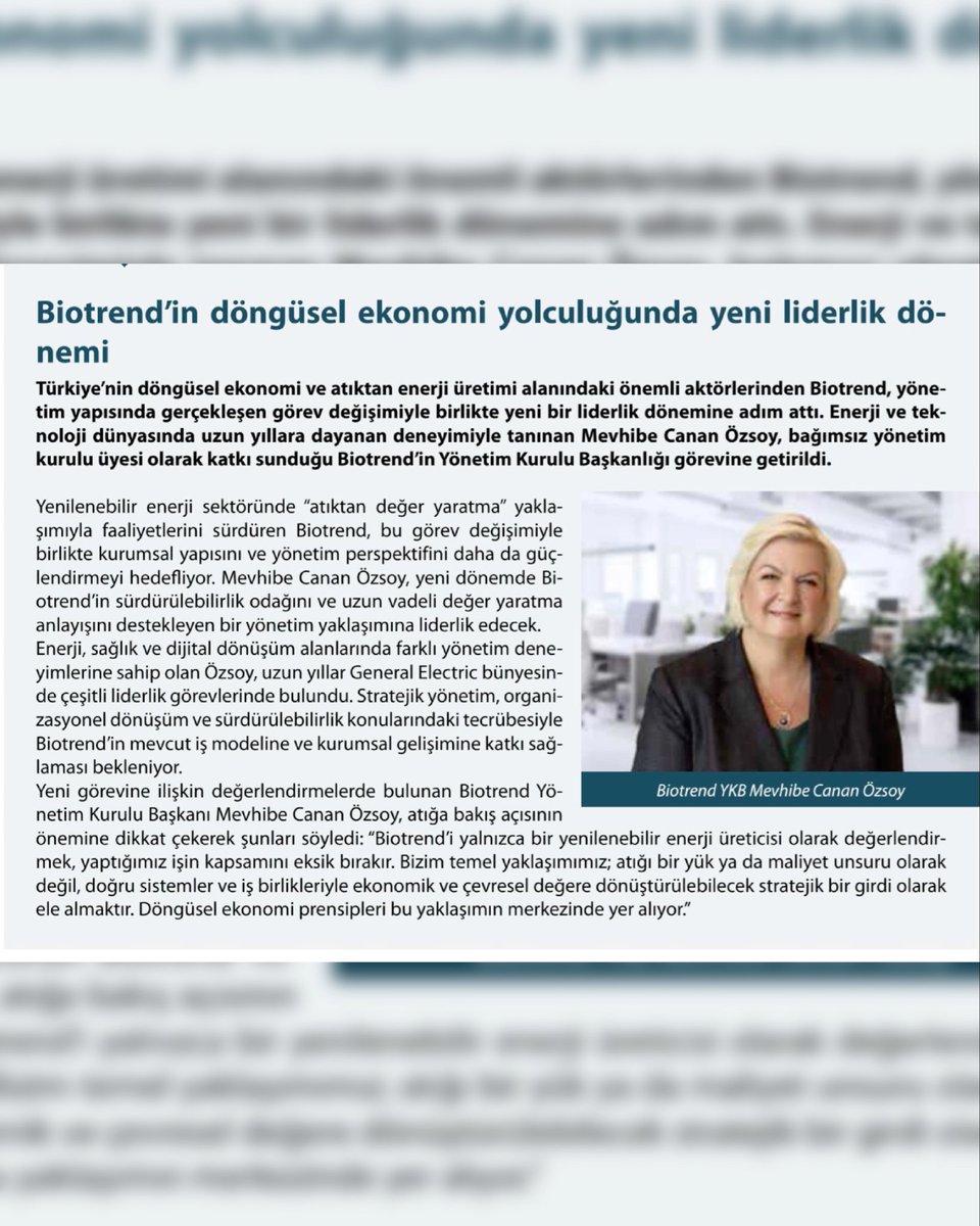 BİOTREND tweet media