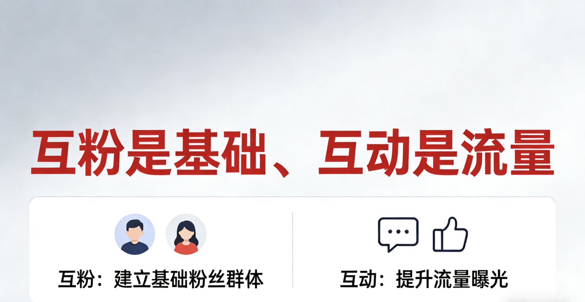 dxs1783's tweet image. 今夜分享❤️

别再一天研究权重、算法了！做个实干家吧，比什么都强。

互关是基础：每一个互关背后都是真实节点。

互动是流量：每一个点赞和评论背后都是流量。

别等风来：放下架子、秒回关、多互动，流量真的像自来水一样灌进来。

别研究算法，研究人性。运用一点方法和技巧，流量真不难🌞…