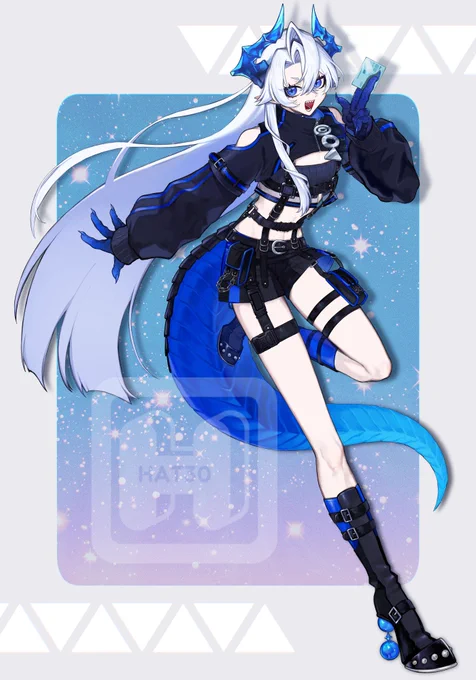 【お知らせ】Vtuber青威リューガ様の新規宣材写真の撮影せていただきました!! どうぞよろしくお願いいたします～!