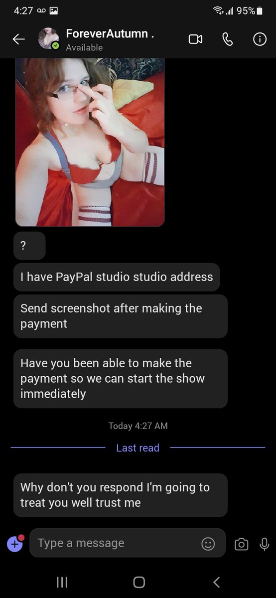 BUYER BEWARE⚠️ This is NOT ME‼️
If you wish to contact me through Teams, Discord, etc... go through verified means. Do Not just look me up on those platforms.