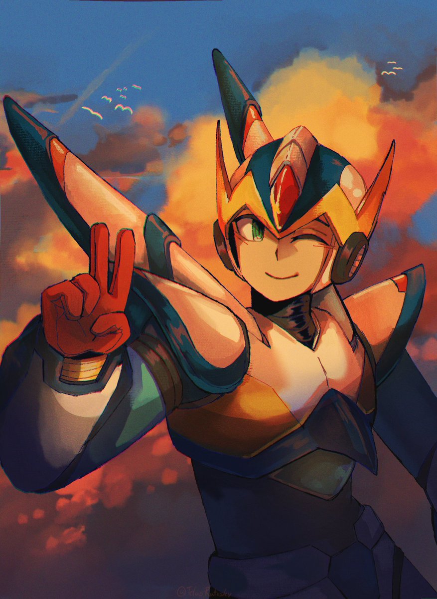 falcon armor x

#ロックマンX 
#megamanX