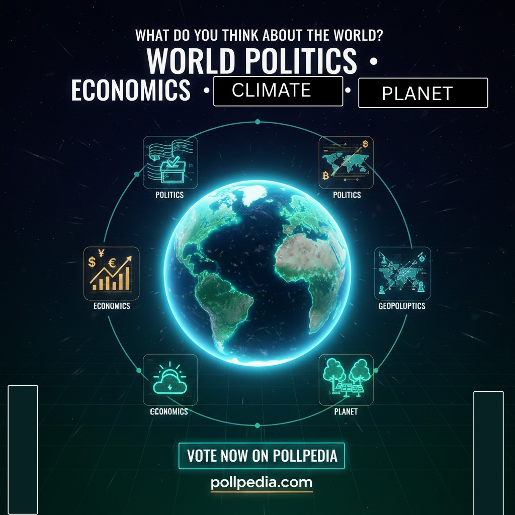MornahMacbeth's tweet photo. 🌍 What's shaping our world RIGHT NOW? 

Vote on the issues that matter most—politics, economics, climate, or the planet itself.👉
 
https://t.co/Zpw5zwkY6J

#pollpedia #poll #geopolitics #currentglobalaffairs #economics https://t.co/lVaEg4Ka95