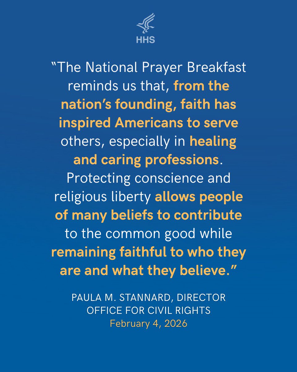 HHS Civil Rights tweet media