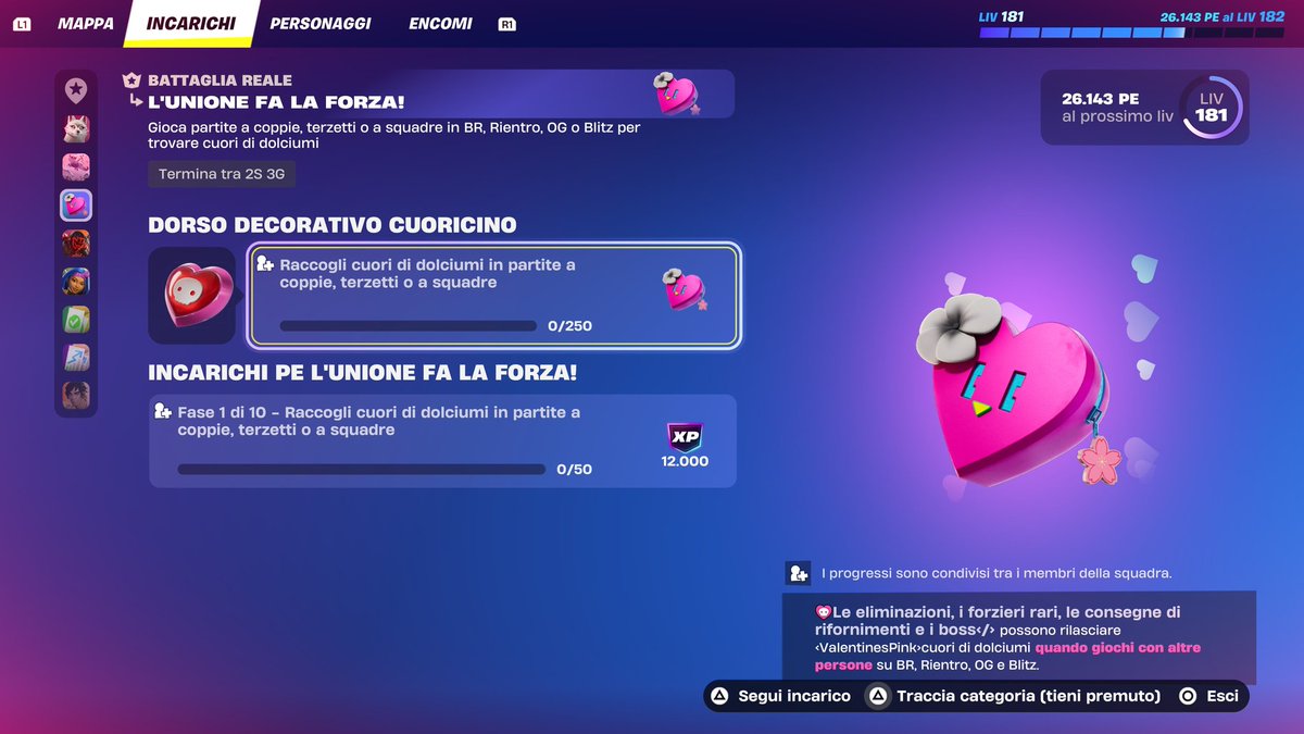 NUOVE SFIDE DISPONIBILI

-Storia
-Settimana 10
-L'unione fa la forza