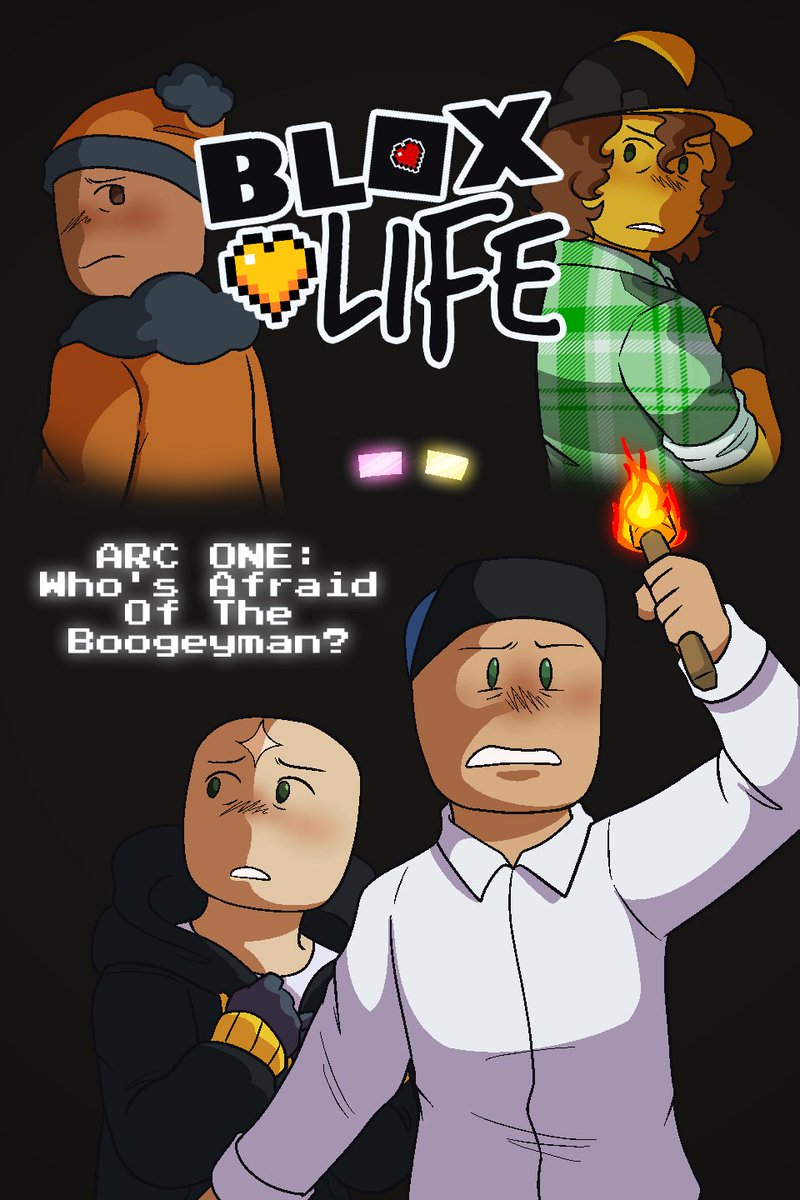 Here's the cover image for Arc One of Blox Life!! #bloxlife #robloxarg #brandonworks #deivydoestutorials33 #recallahollowheart