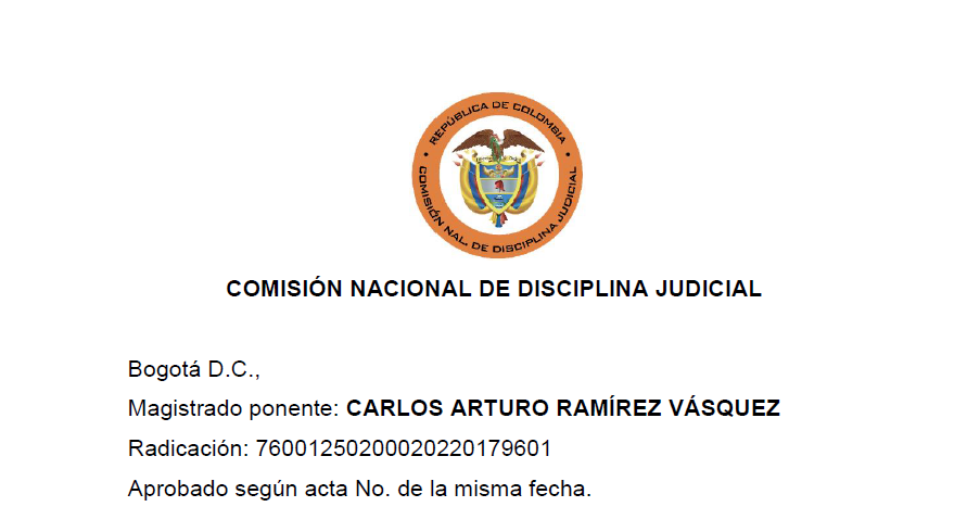 Trillos46's tweet image. Disciplinario. En decisión de la CNDJ @cramireznet , se explican los alcances de la falta de lealtad con el cliente del art 34 lit k de la ley 1123 de 2007, en lo respectivo a callar relaciones de parentesco. drive.google.com/file/d/1a2gcIm…