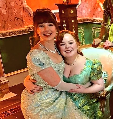 "Does he like you?"

"He thinks I talk too much."

"You do talk too much," Penelope replied.

Eloise shot her a look. "You could at least smile."

"It's the truth. But I find it endearing."

"I think he does as well. Some of the time."

-Romancing Mr. Bridgerton 2nd epilogue