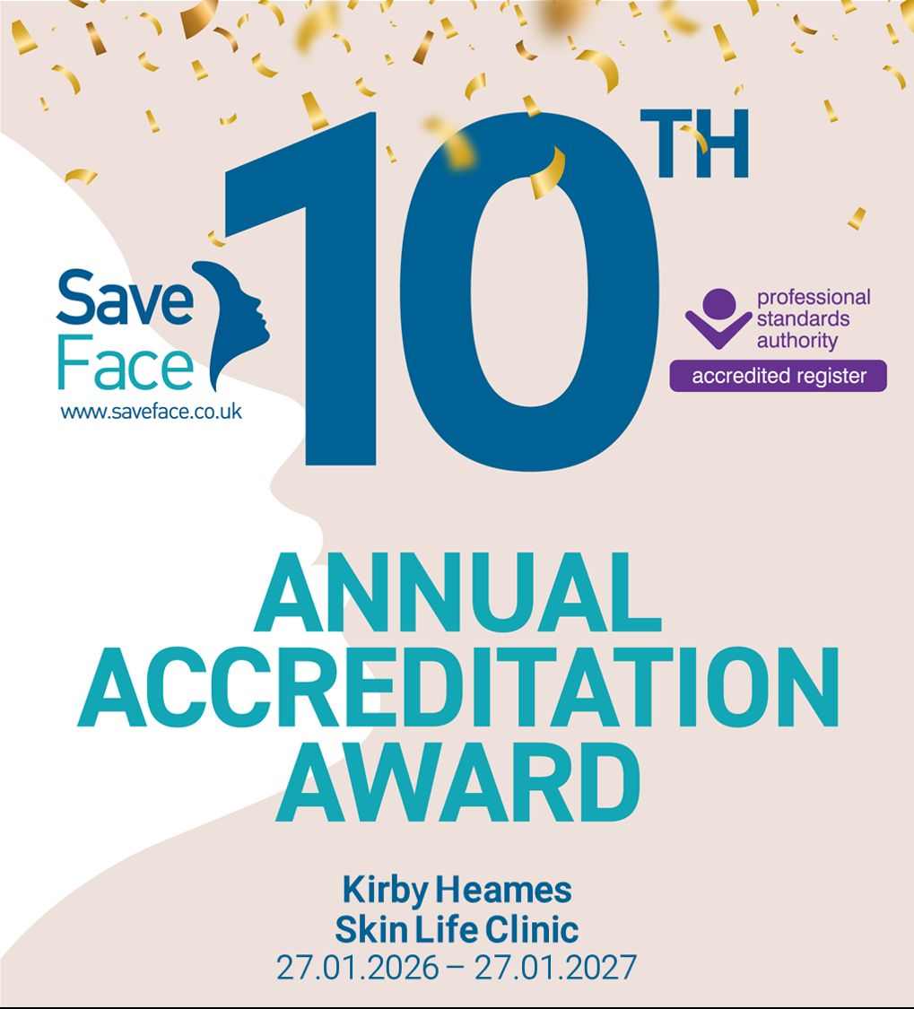 SaveFaceUK's tweet image. A big thank you to Kirby Heames of Skin Life Clinic for renewing her Save Face accreditation for the 10th year running. Explore her accredited clinic here: buff.ly/KaR0jEo? #TenthYear #Cardiff #SaveFace #SafePractice #StaySafe #Injectables #Aesthetics #AntiWrinkle