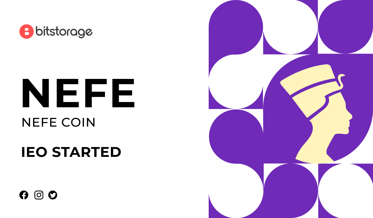 NEFE COIN (NEFE) IEO BOOM ON BITSTORAGE 
bitstorage.finance/news/nefe-ieo-…
We're excited to announce the new IEO.
Hurry up to buy NEFE!

Don't miss out! Only from to
IEO price USDT

CLICK TO BUY! 
bit.ly/click-to-buy-n…

The supply of NEFE is limited!

With love, your Bitstorage team!