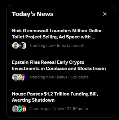 A few days ago, I started selling ad space on my toilet until I reach $1,000,000

Since then, it’s gone completely viral. The series has gotten over 7M views across social.

I was even trending over the Epstein files 🤯

Since I’ve delivered crazy results (2M views for $1k),