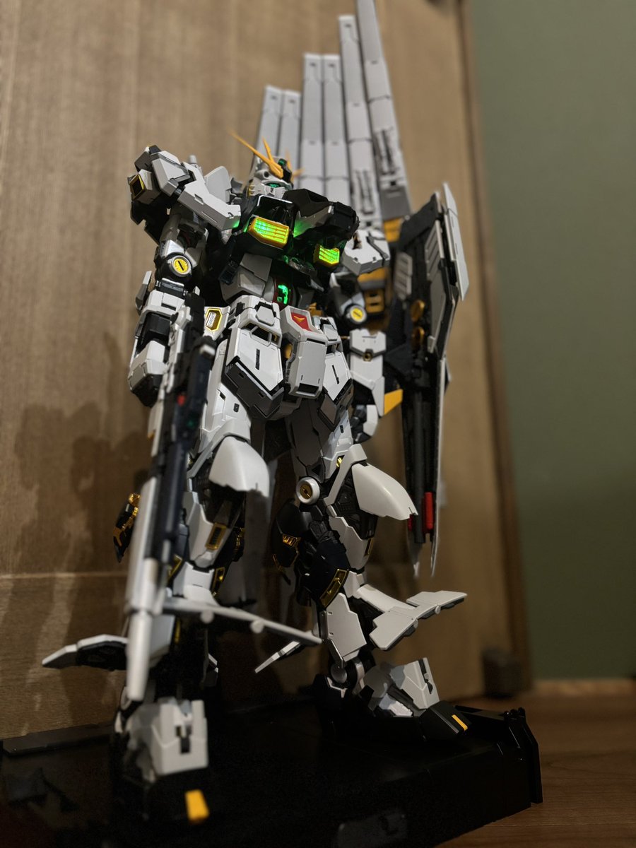PGU νガンダム素組み完成しました！νガンダムが最推し機体なので