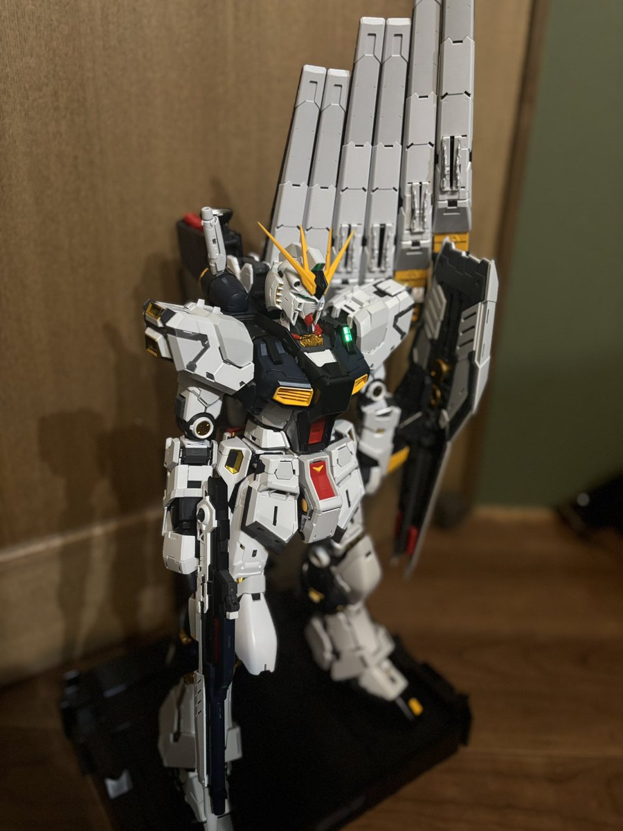 PGU νガンダム素組み完成しました！νガンダムが最推し機体なので