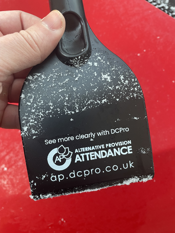 DCProAssessment's tweet photo. Heading to Newcastle next Wednesday, for the Alternative Provision Conference by @WMinsightUK . Say hello to Mark to see DCPro AP Attendance in action.  P.S. Say Tom sent you for an ice scraper. 🧊 https://t.co/YmtWpSwtAT