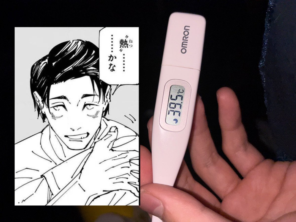 会社を休みたい時用でお使いください #体温計