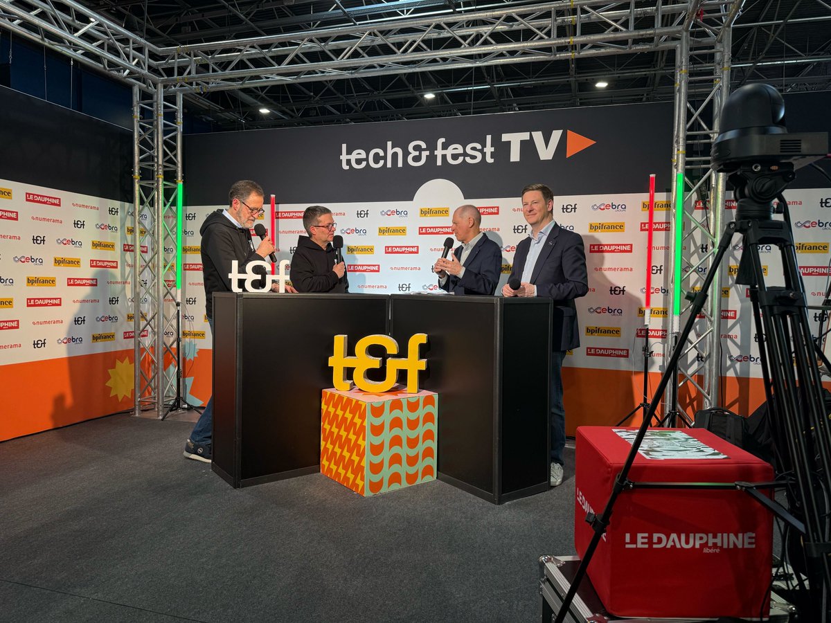 GaryShapiro's tweet photo. Merci, Grenoble. Honored to keynote at #TechAndFest and to talk about how the best innovation takes global cooperation. Bravo to the innovators leading what’s next. https://t.co/U9vPmCskgF