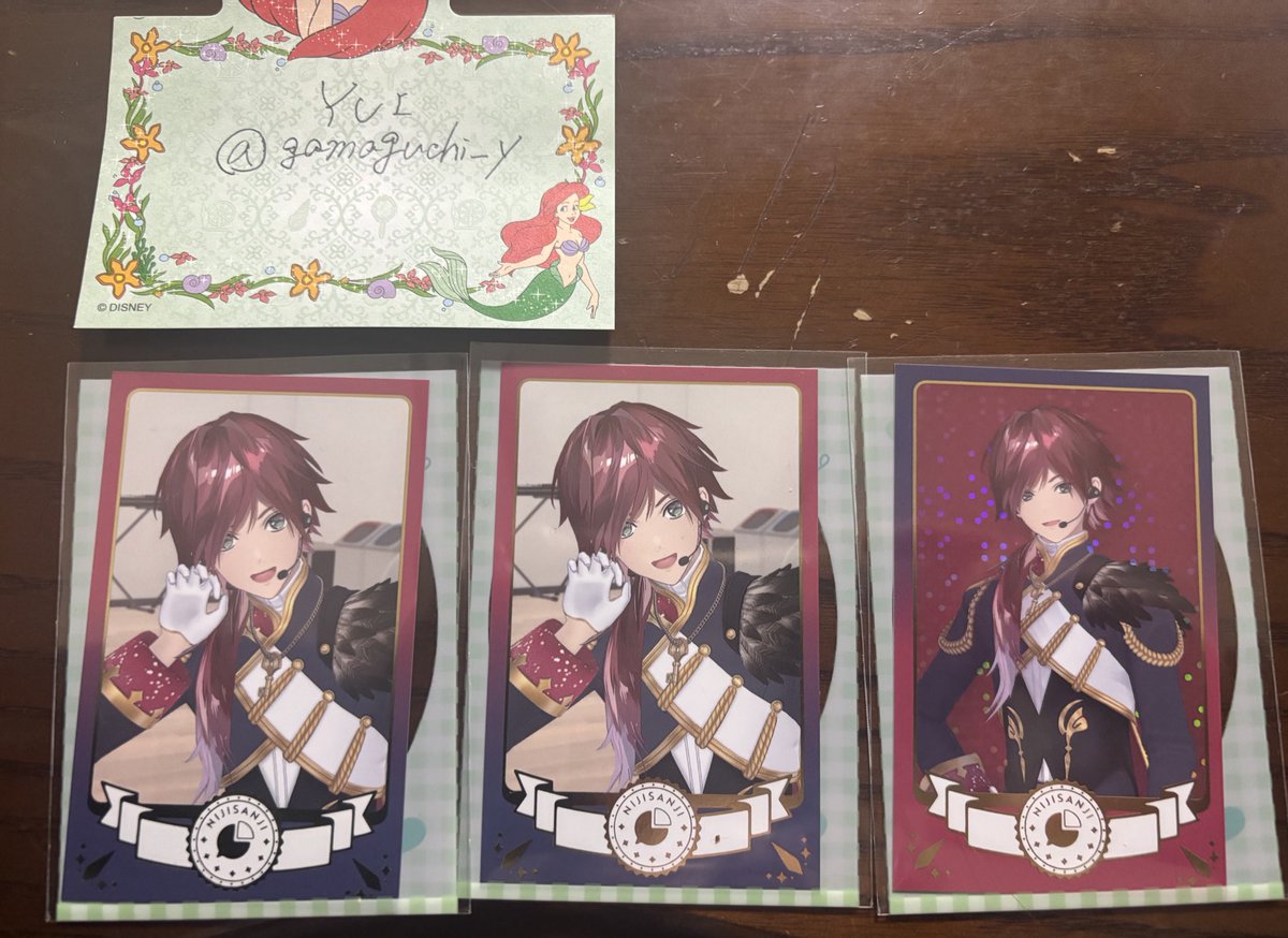 gamaguchi_y's tweet photo. @nchanpi_ 検索よりお声掛け失礼いたします。
当方、画像のカードを所持しております。
可能であれば、🍝🍷1、♦︎☕️2
と交換していただくことは可能でしょうか。
ご検討いただけますと幸いです。 https://t.co/T6zuY6gWfN